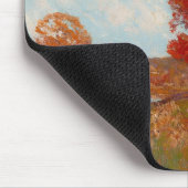 秋風景（秋の田園風景） （赤木） マウスパッド (コーナー)