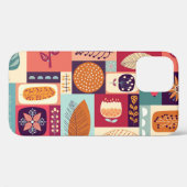 秋飾りヴィンテージ背景画 Case-Mate iPhoneケース (裏面 (横))