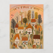 秋魅力的の村秋Y'all Cute ポストカード (正面)