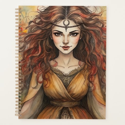 秋魔女 プランナー手帳 (正面)