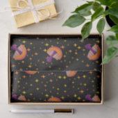 秋魔法きのこ_black 薄葉紙 (ギフト)