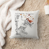 秋魔法至ハロウィーンダンサーウィッチー クッション (ブランケット)