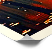 秋鮮やかの森川 ポスター (角)