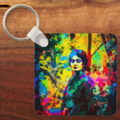 秋鮮やか美しい キーホルダー (正面)