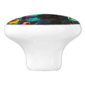 秋鮮やか美しい セラミックノブ (側面)