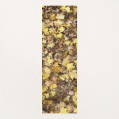 秋黄色葉 ヨガマット (正面)