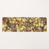 秋黄色葉 ヨガマット (正面(横))