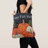 "秋黒板カボチャ"のカスタマイズトートバック トートバッグ (クローズアップ)