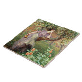 秋1865年 タイル (側面)