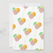 秋1thバースデーパンプキンブルートラック 招待状 (裏面)