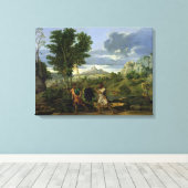 秋2 キャンバスプリント (インサイチュ (ウッドフロア))