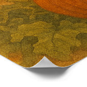 秋2、ハーベストグロー、季節プリント ポスター (角)