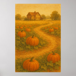 秋2、ハーベストグロー、季節プリント ポスター