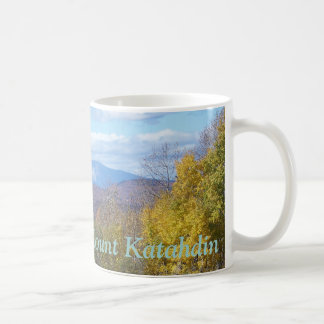 秋3の山Katahdin コーヒーマグカップ
