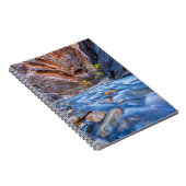 秋3時のヴァージン川の狭み ノートブック (右側)