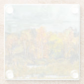 秋300 ガラスコースター (裏面)