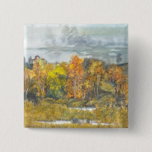 秋300 缶バッジ (正面)