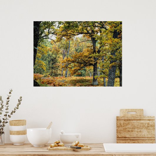 秋34 ポスター (キッチン)