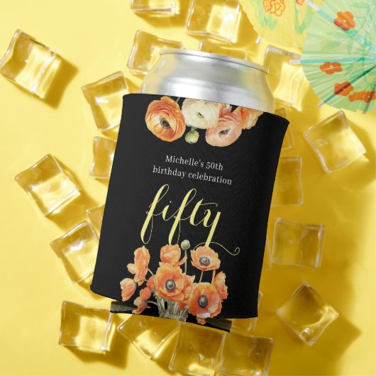 秋50回誕生会オレンジブロッサム 缶クーラー (インサイチュ 夏)