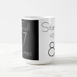 秋7タイムズスタンドアップ8マやる気を起こさせるグ コーヒーマグカップ