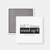 秋7回、スタンドアップ8 マグネット (正面/裏面)