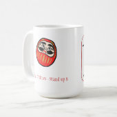 秋7回- 8つを立てて下さい コーヒーマグカップ (正面左)