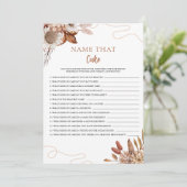 秋 | そのケーキの名前ブライダルシャワーゲーム (スタンド正面)