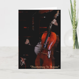 "秋"の空白のなカード版のブランデンブルク カード