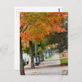 秋（アイオワ） ポストカード (正面/裏面)