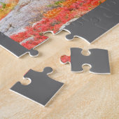 秋、アカディア国立公園のキャデラック山 ジグソーパズル (側面)