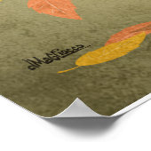 秋[アキ]ツリープリント ポスター (角)