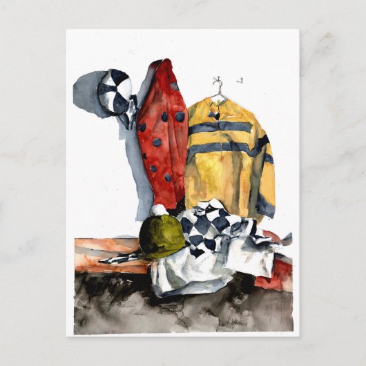 秋・アートの管理 ポストカード (正面)