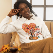 秋、イエスは決して葉 スウェットシャツ