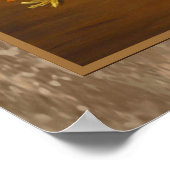 秋「インシーズン」ファインアート静止時 ポスター (角)