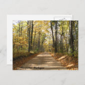 秋・イン・ザ・カントリー・ポストカード ポストカード (正面/裏面)