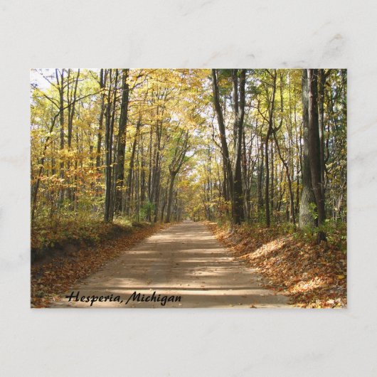 秋・イン・ザ・カントリー・ポストカード ポストカード (正面)