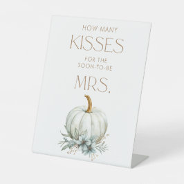 秋・イン・ラブ推測キス数 台座サイン