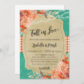 秋・イン・ラブ・ブライダル・シャワー招待状 招待状 (正面/裏面)