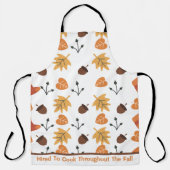 秋 エプロン (正面)