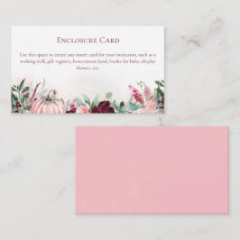 秋 エンクロージャーカード