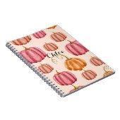 秋+オータム用ノートブック、カボチャ ノートブック (右側)