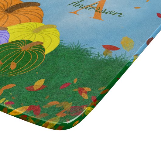 秋 カッティングボード (角)