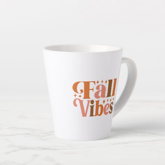 秋 カフェラテマグ (右アングル)