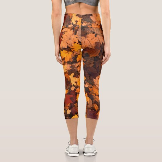 秋 カプリレギンス (裏面)