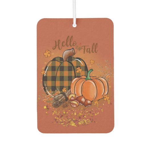 秋 カーエアーフレッシュナー (正面)