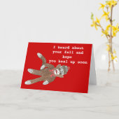 秋・カードからの迅速なリカバリ カード (黄色い花)