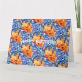 秋 カード (正面)