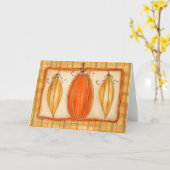 秋 カード (黄色い花)