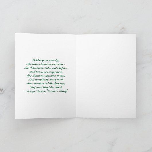 秋 カード (内部)