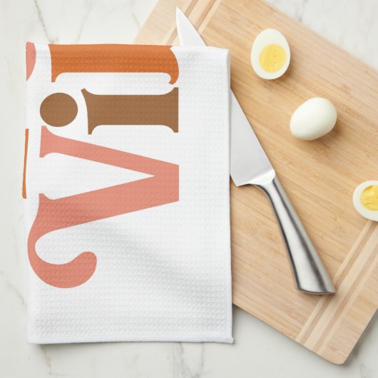 秋 キッチンタオル (四つ折り)